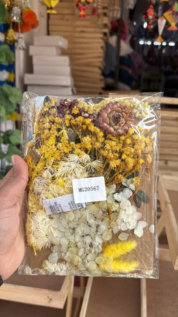 Dry Flower Big Packet Yellow