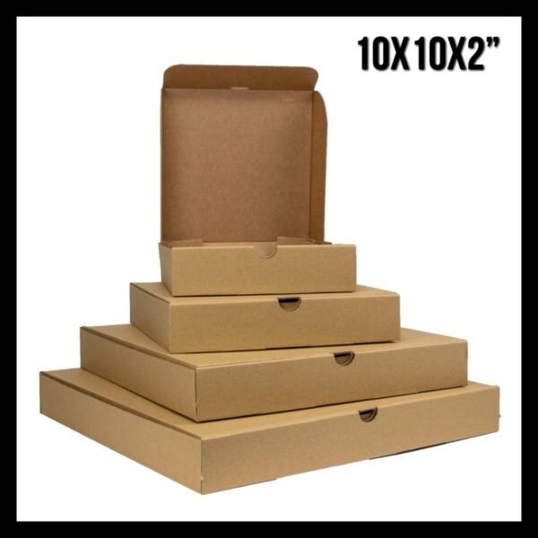 Corrugated Brown Boxes ( 10 Pcs)