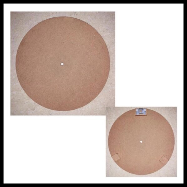 Clock Mdf With Hook Attached 8 MM