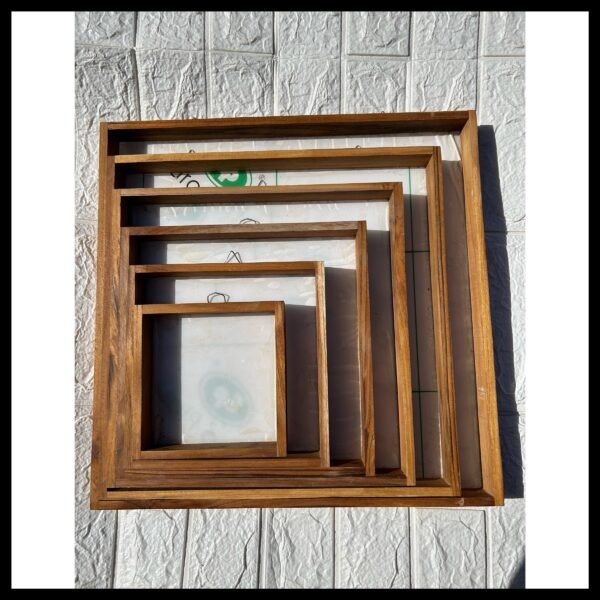 Teakwood Frame Square