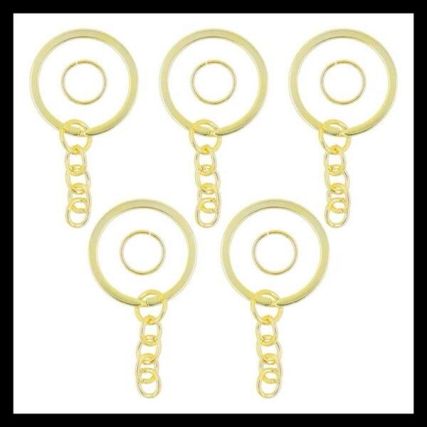 Golden Keychain 10 pc Pack
