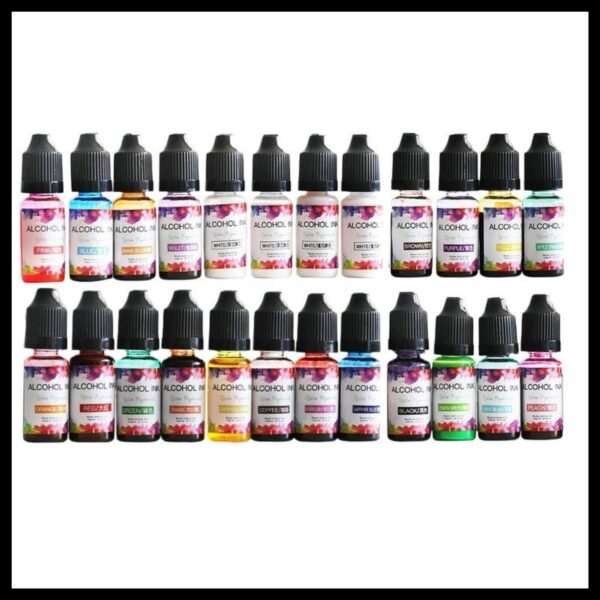 24 Pc Alcohol Ink Set