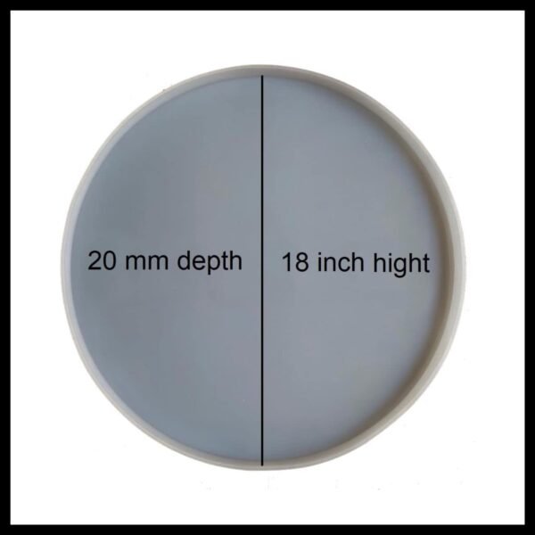 18 Inch Plain - 20 MM Deep Mould