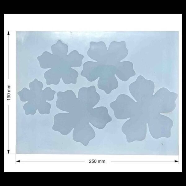3D Flower Mould ( 5 in One)