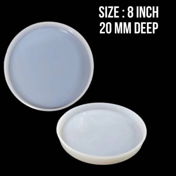8 Inch Plain - 20 MM Deep Mould