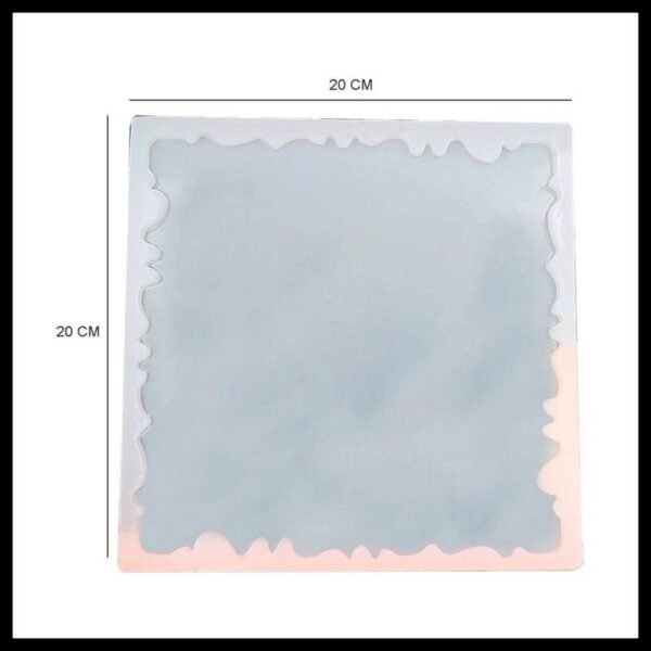 8 Inch Square Agate Mould