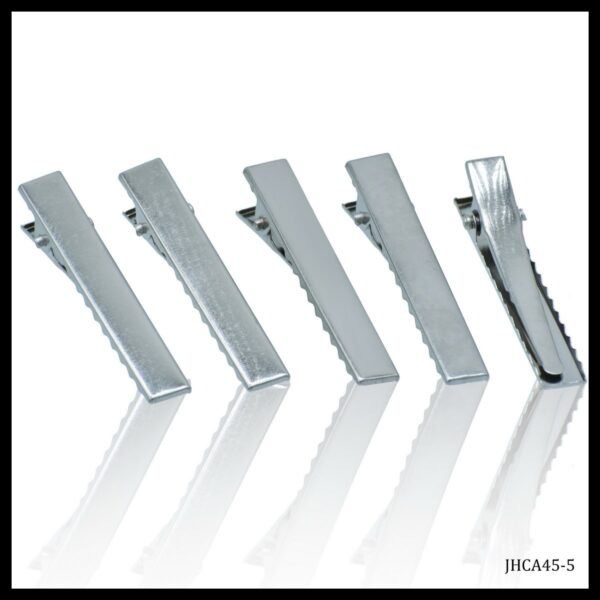 Silver Hair Clips ( 10 pcs )