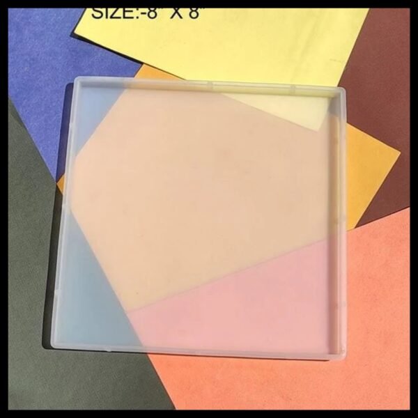8 Inch Plain Square Mould