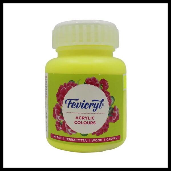 Neon Yellow Acrylic Paint 100 ML