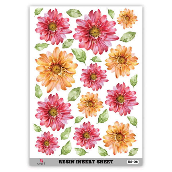 A5 Resin Insert Sheet (RS-06)
