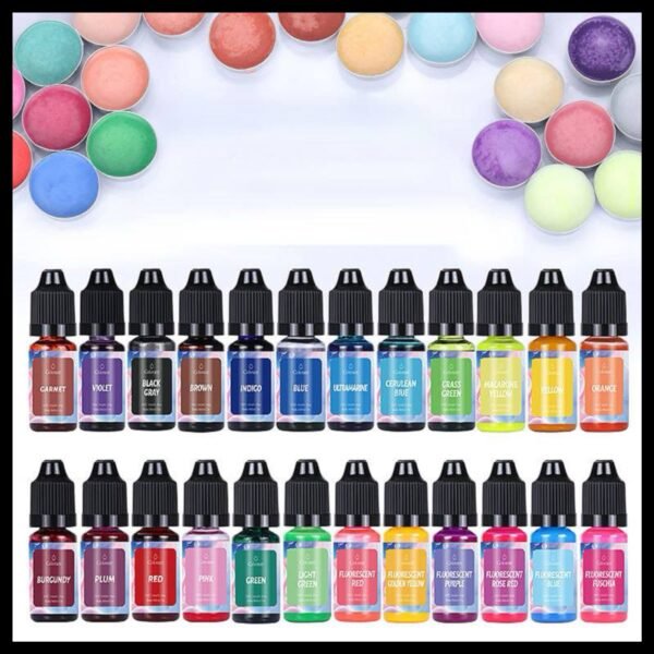 24 Pc Colorant Set