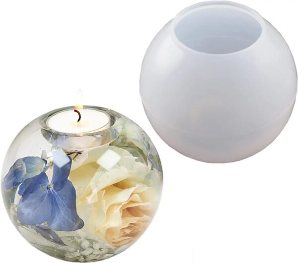 Round Tealight Mould 4 Inch