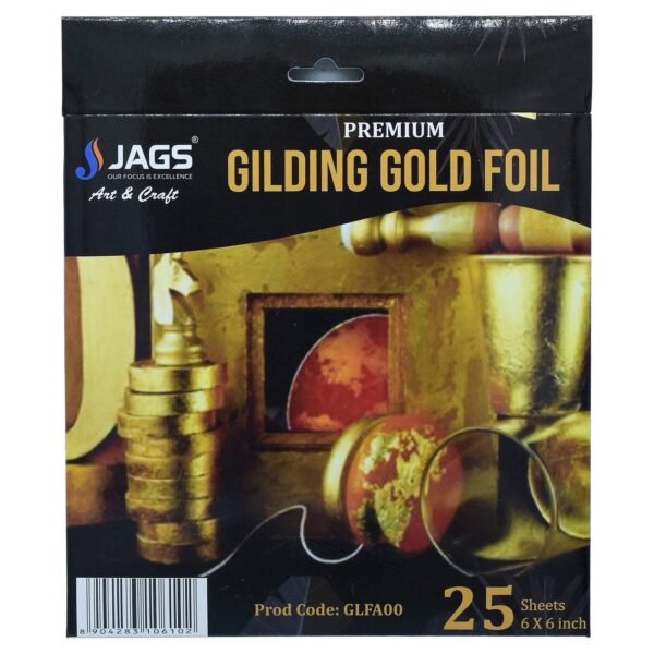 Golden Foil Flakes 25 Sheets Pack