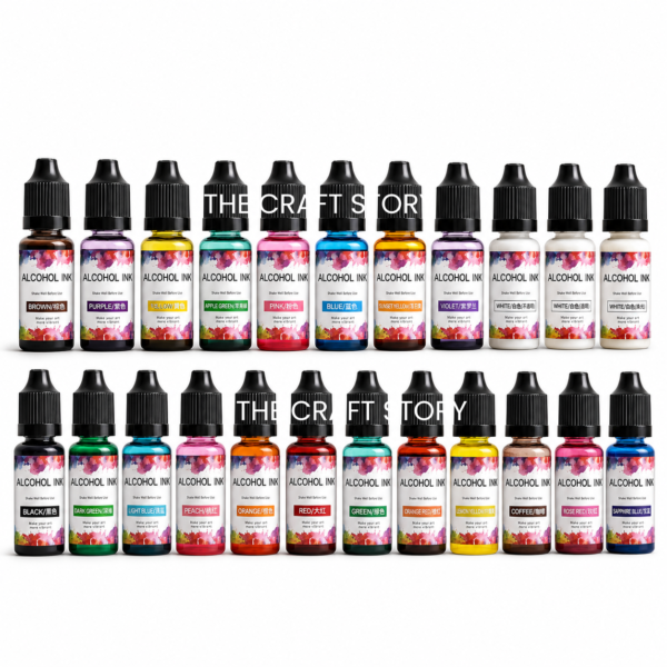 24 Pc Alcohol Ink Set