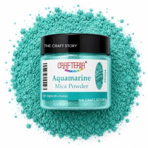 Aquamarine Pearl Mica Powder 20 Gram