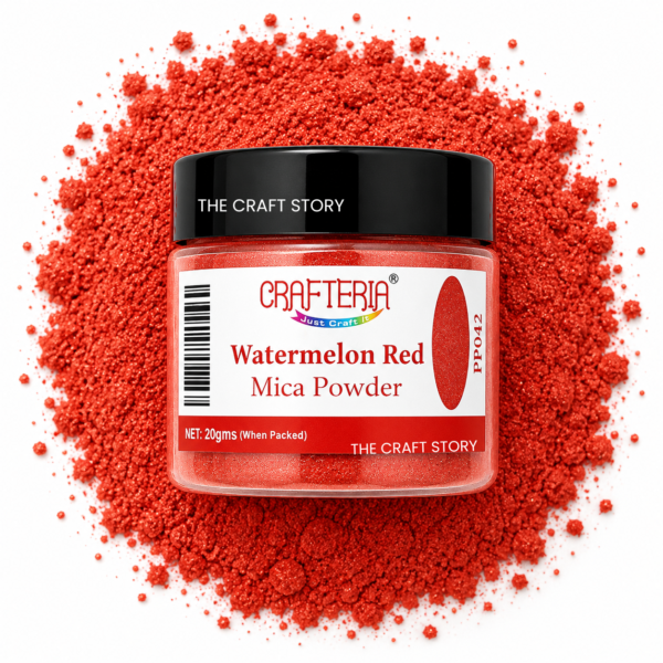 Watermelon Red Pearl Mica Powder 20 Gram
