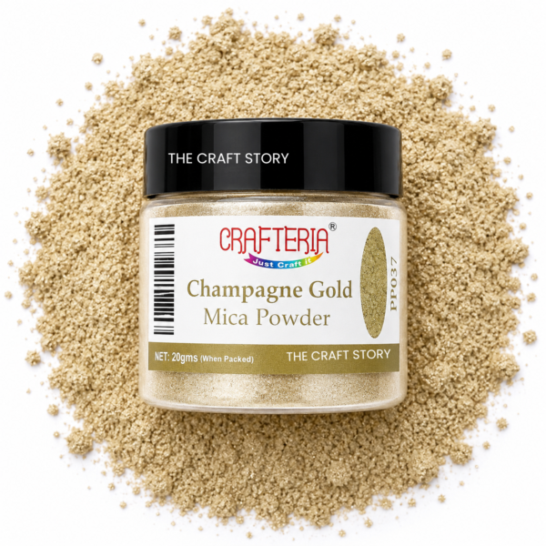 Champagne Gold Pearl Mica Powder 20 Gram