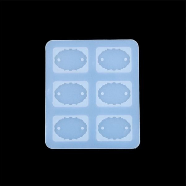 6 Cavity Oval Agate Rakhi & Bracelet Mould