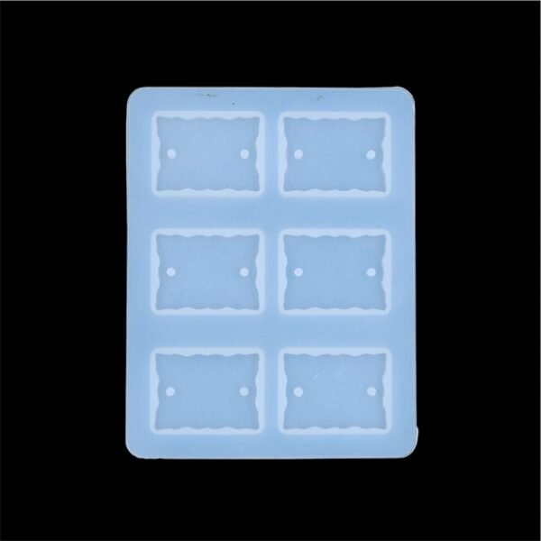 6 Cavity Rectangle Agate Rakhi & Bracelet Mould