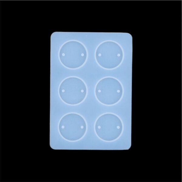 6 Cavity Small Round Rakhi & Bracelet Mould