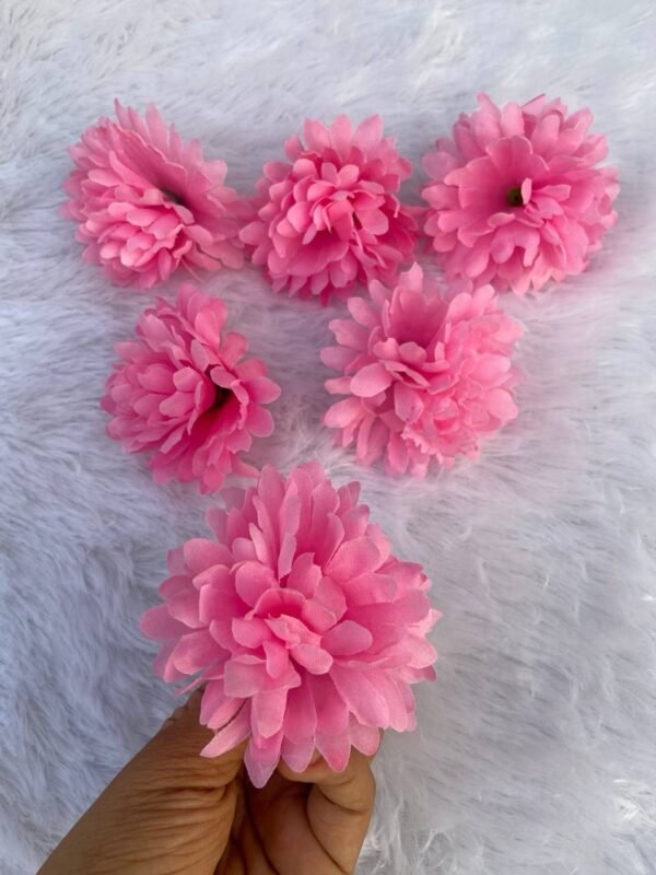 Pink Daliya Flower(6Pc)