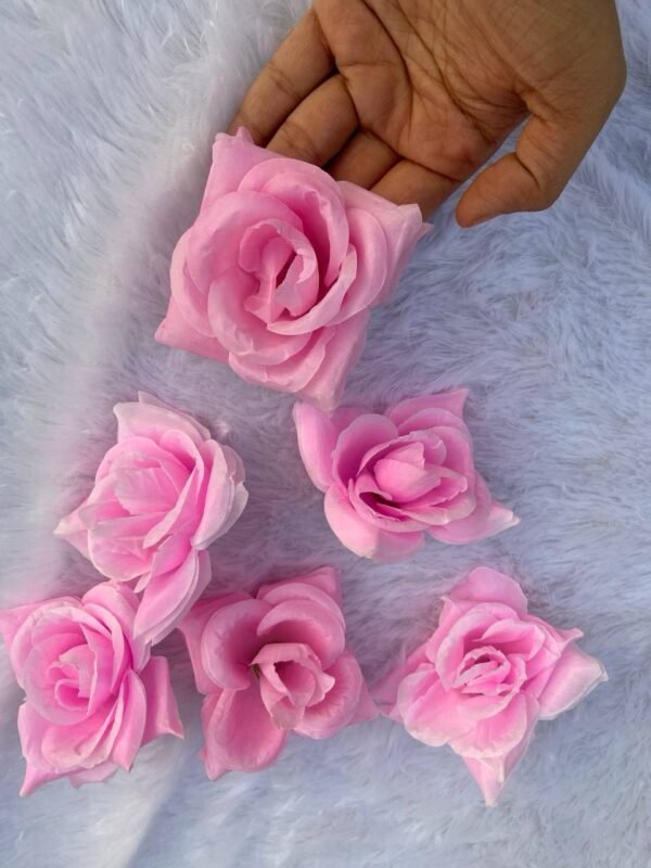 Pink Daimond Rose Flower(6Pc)