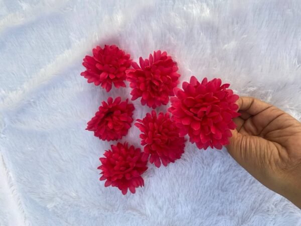 Red Daliya Flower(6p)