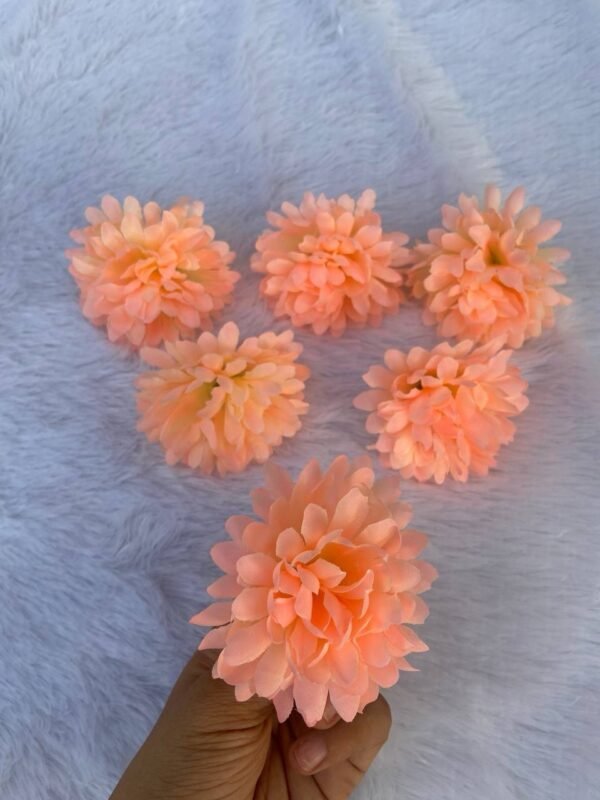 Orange Daliya Flower(6Pc)