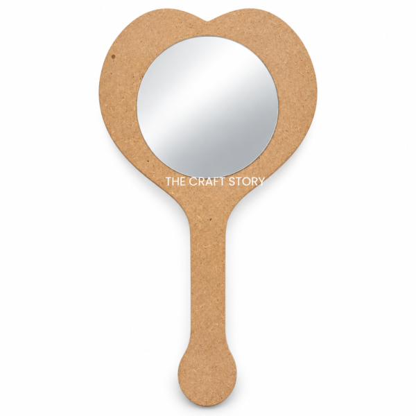 Heart Mdf+Mirror Set 12 Inch