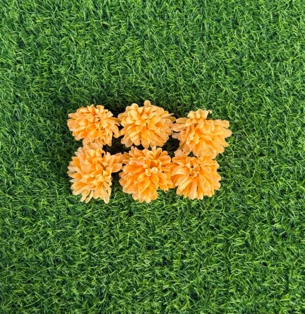 Peach Dahlia Flower(6pc)