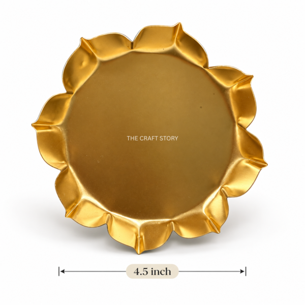 Metal Lotus Urli 4.5”