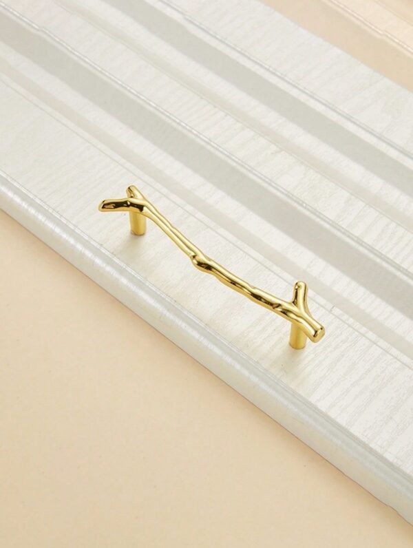 Golden Branch Tray Handle