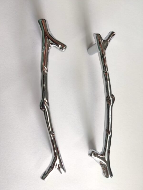 Silver Branch Tray Handle