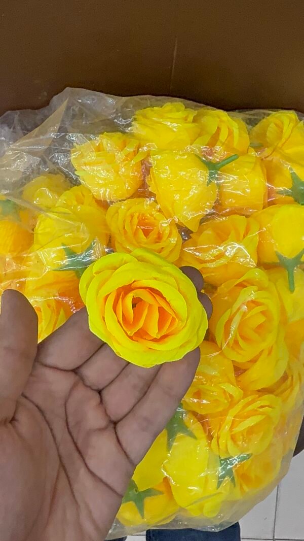 Yellow Rose  Flower (6 Pc)