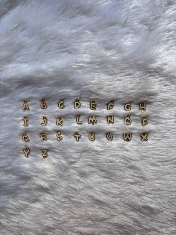 Abcd Charm Set Design no. 2 ( 26 Letter )