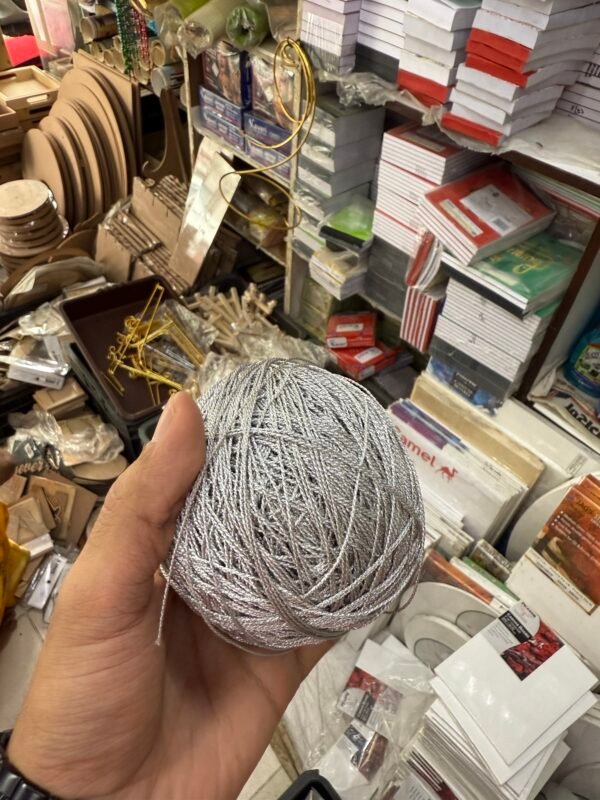 Silver Rakhi Thread ( 10 Metre )