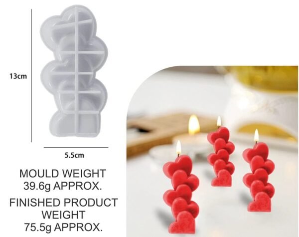 Heart Candle Mould