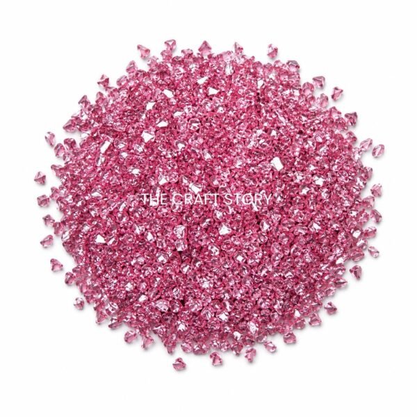 Electroplated Pink Granules