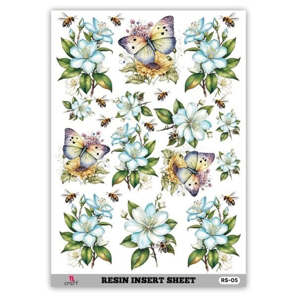 A5 Resin Insert Sheet  (RS-05)