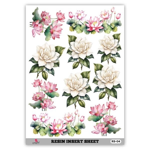 A5 Resin Insert Sheet  (RS-04)