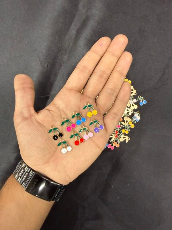 Cherry Pendant Charm ( 5 pcs )