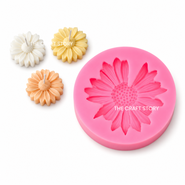 Daisy Candle Mould
