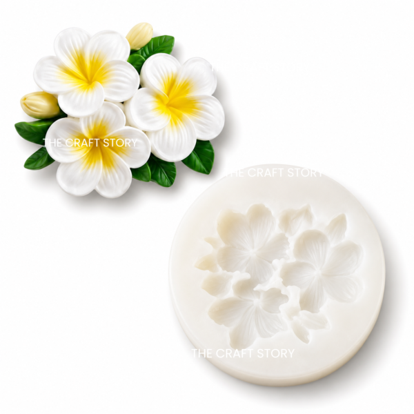 Plumeria Candle Mould