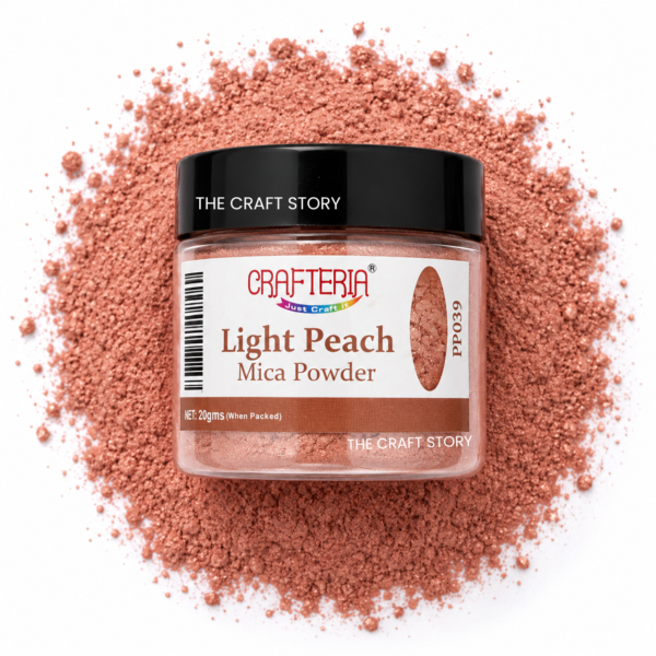 Light Peach  Pearl Mica Powder 20 Gram