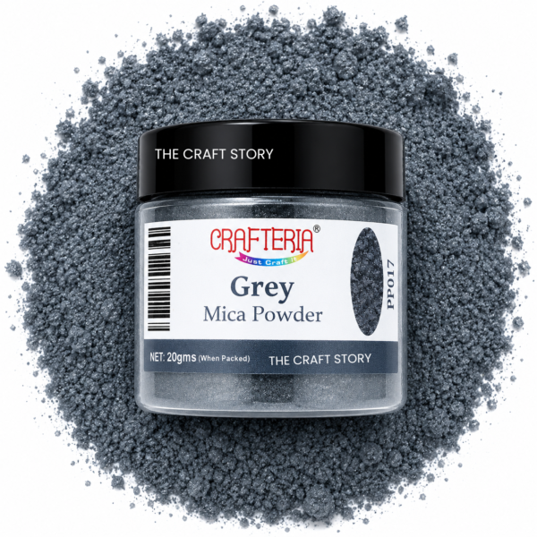 Grey Pearl Mica Powder 20 Gms