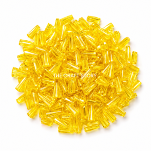 Yellow Full Cone Beads ( 15 Grams )