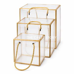 Golden Hamper Bag - 6 By 6